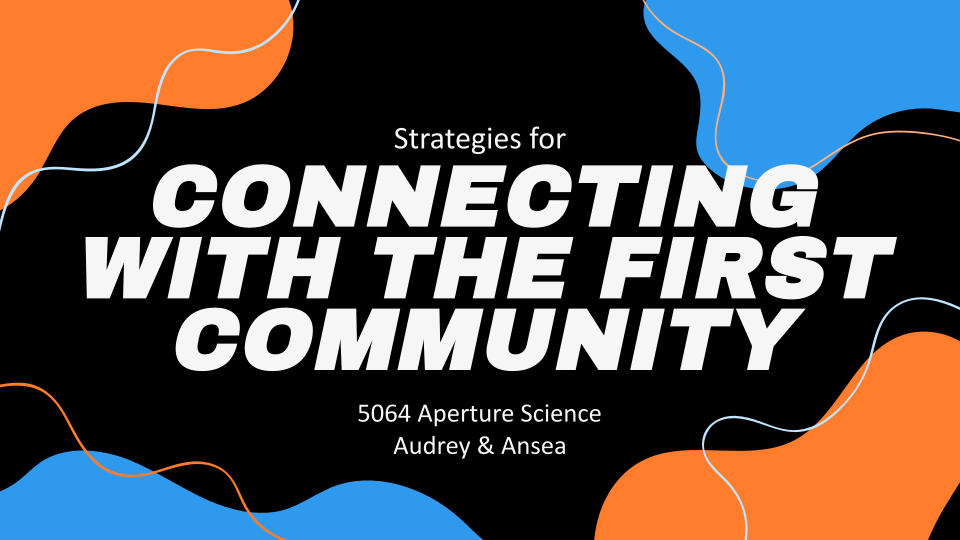 Connecting with the FIRST Community